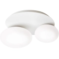 Ideal Lux - LED lubinis šviestuvas NINFEA 2xGX53/9W/230V balta